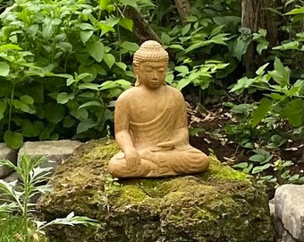 Buddha, Carved Volcanic Stone, Indonesia, 25 LBS+  RIT8507