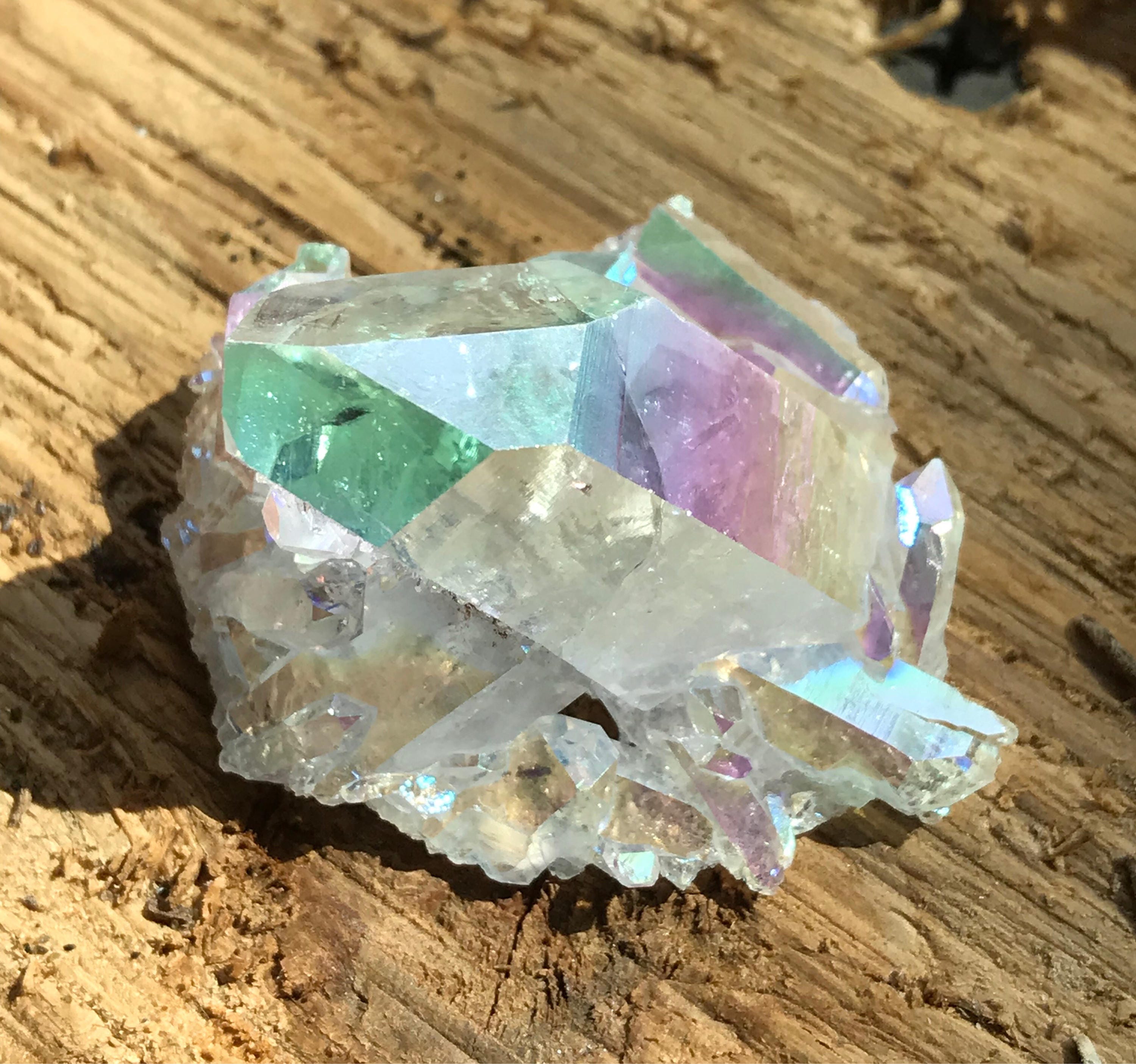 Opal Aura Quartz, Cluster, 16.4 Grams, CR2259