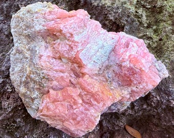 Crystalline Rhodochrosite in Mixed Mineral Matrix, Beautiful RAW Crystals, Stone of Love & Balance, 392.70 Grams, CR12808