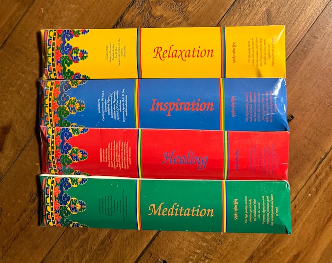 Kopan Pure Land Incense, Tibetan Herbal Incense, Choose From 4 Varieties in 10 Stick Sleeves or Full Box of Inspiration