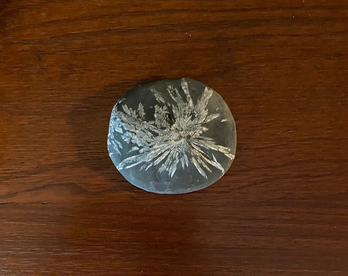 Chrysanthemum Stone, Round, 89.80 Grams, China, CR11626