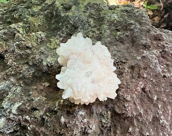 Heulandite/Zeolite Crystal Cluster w/Peach Stilbite on Matrix, India, 86.30 Grams, CR12668