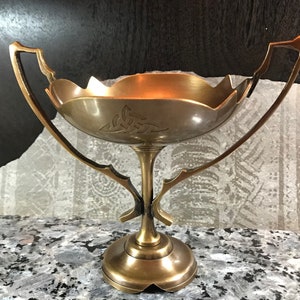 Brass Chalice, Chalice ONLY OR with Incense Burning Kit with Handmade Incense, Sand, Charcoal, Holder, Please Choose