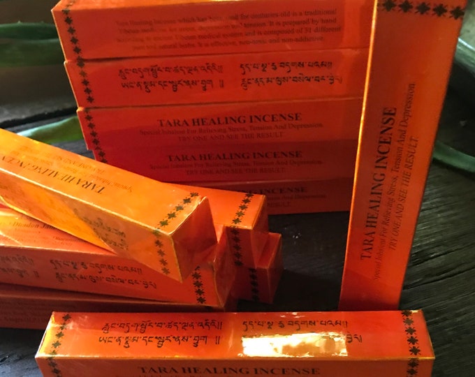 Tara Healing Incense, Mani, Manjushri Tibetan, Super Zimpo, Organic Herbs, Resins, & Spices, Select from Dropdown