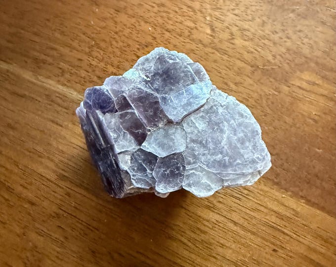 Lepidolite, Raw & Chunky Stone, Brazil, 80.40 Grams, CR12524