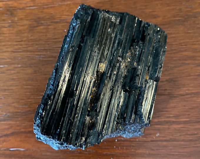 Black Tourmaline, 1/2 LB+ Schorl, Raw, Mine Fresh, Minas Gerais, Brazil, 251.30 Grams, CR11561