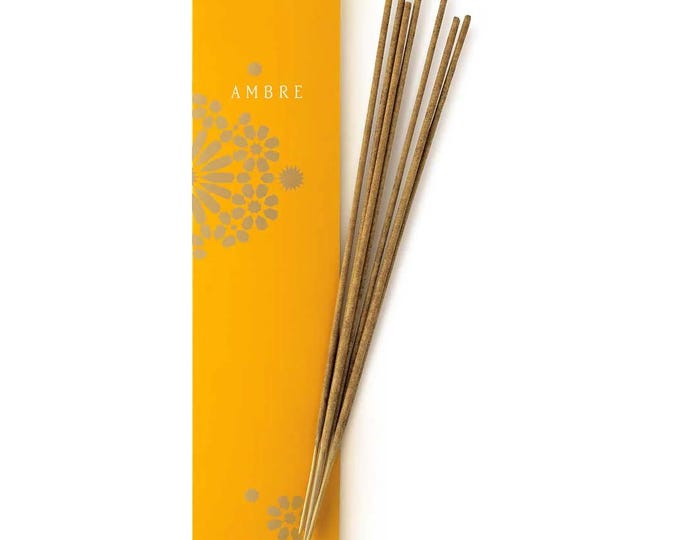 ESTEBAN Ambre OR Legendes D'Orient Bamboo Stick Incense, 11-3/4 " L x 20 Sticks per package, Amber or Oriental Incense