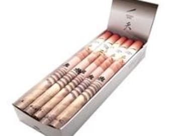 Itten Japanese Aloeswood Incense, Per Roll, 30 Slender Sticks Per Roll, 8” L+