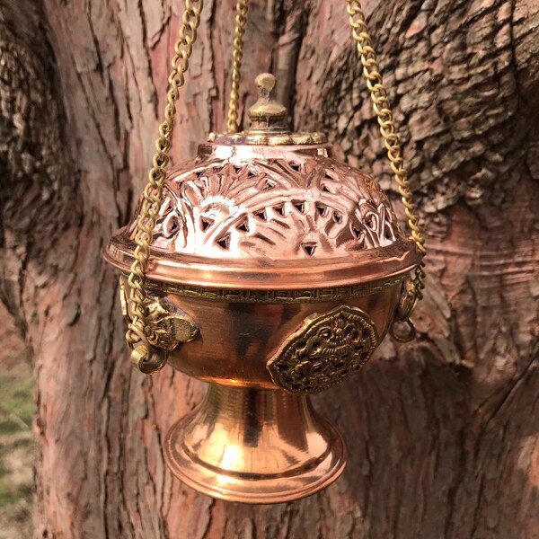 Charcoal Incense Burner Etsy