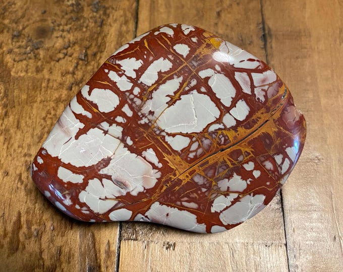 XL Noreena, 1 LB+, Picture Jasper, Polished Cabinet Stone, Western Australia, 454.60 Grams, CR12282