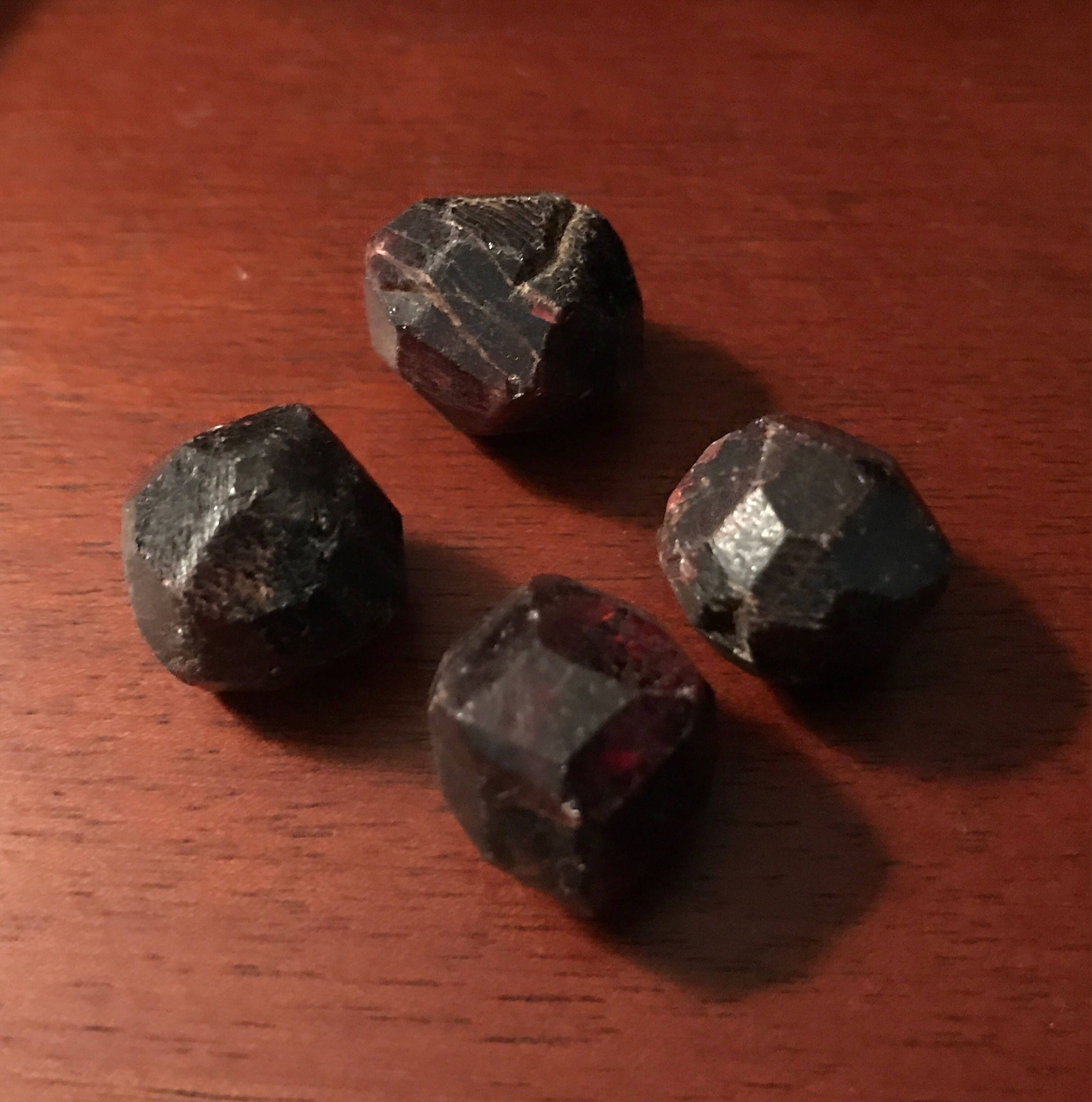 Raw Crystals, Parcel of 4, 24.2 Grams, 121 Carats, CR2004