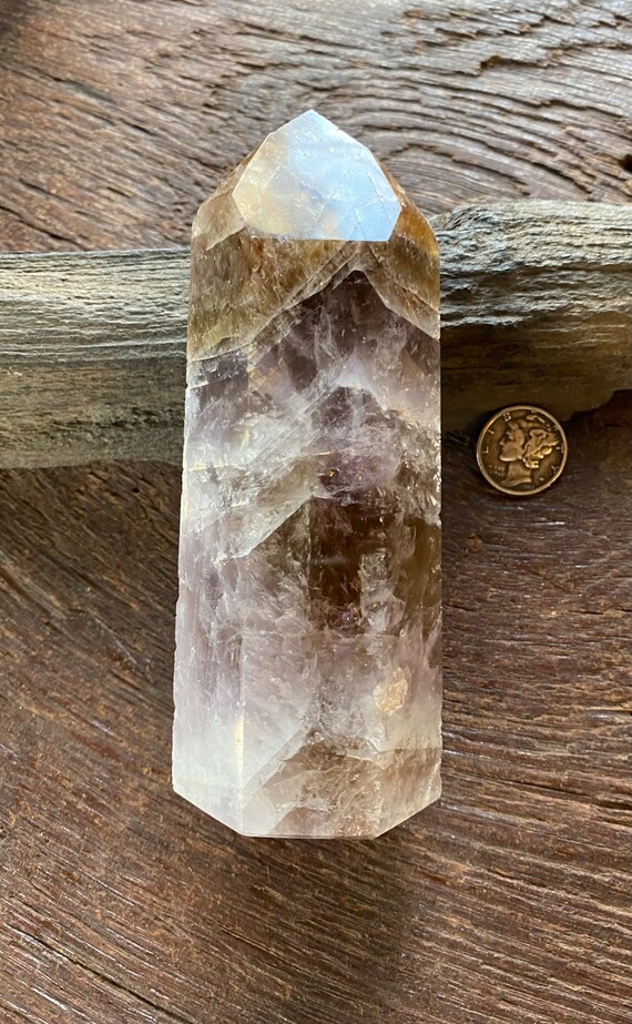 Super Seven™ Melody Stone, Polished, 1/2 LB+ Standing Stone