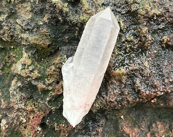 Lithium Quartz, RAW, Bridge, Etched, Veiling, Brazil, 93.00 Grams, CR12626