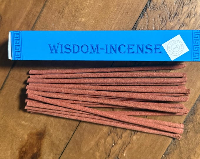 Wisdom Tibetan Incense,  5.5" L, 19 Sticks per Box, 25 Grams Approx., Nepal