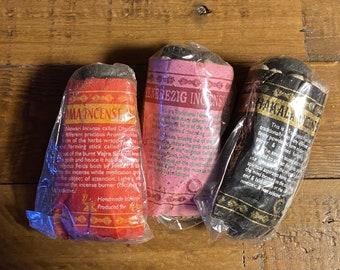 Rope Incense, CHOOSE From Various Scents, Nepal, India