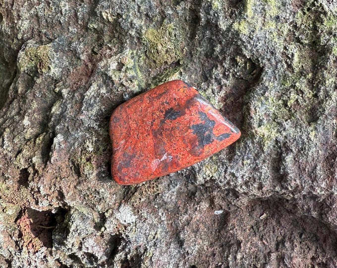 Crimson Cuprite, Polished Freeform  Palmstone, Mexico, 82.40 Grams, CR12678