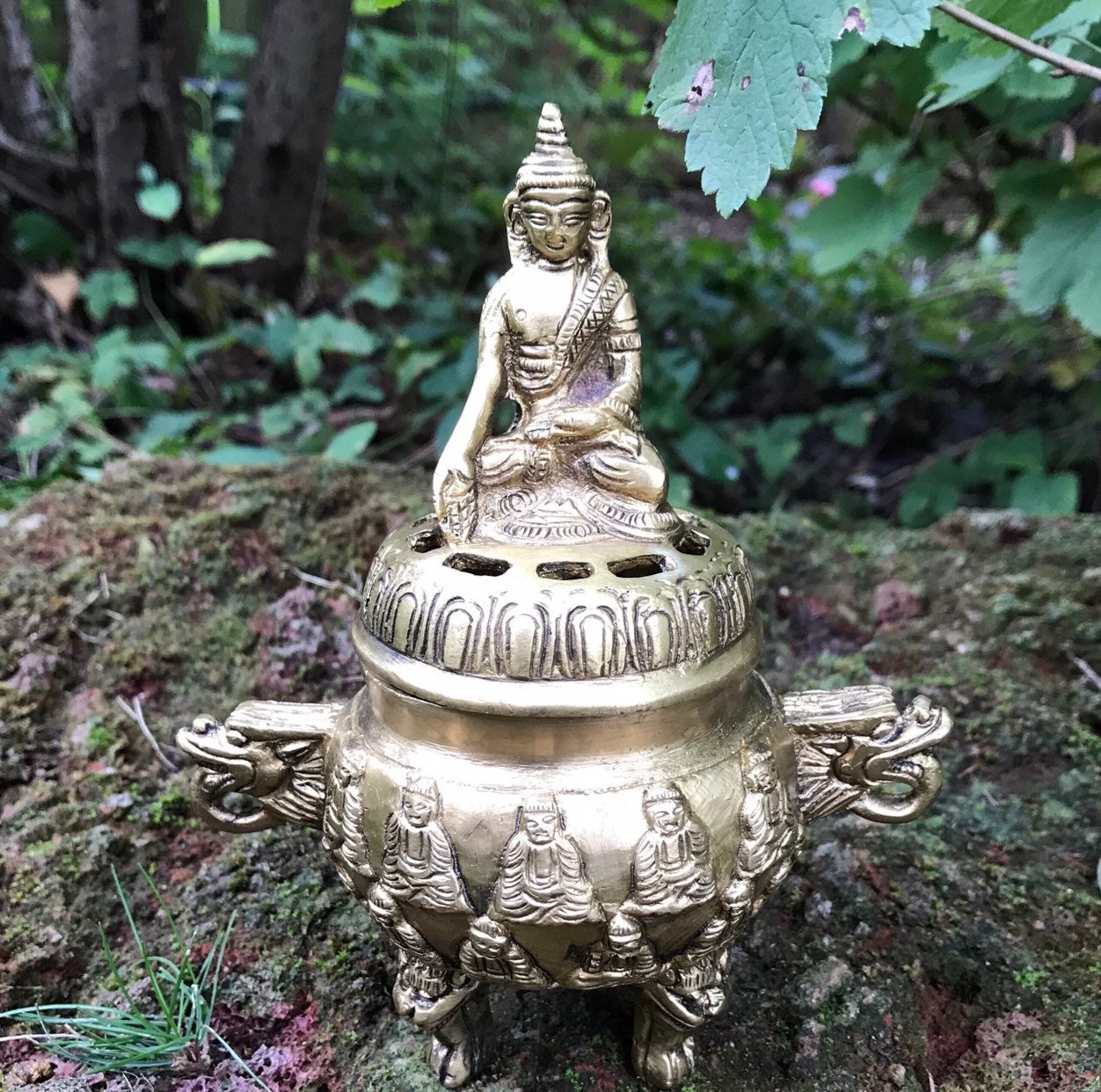 Reproduction Tibetan Elephant Incense Burner Reproduction Tibetan Elephant Incense Burner