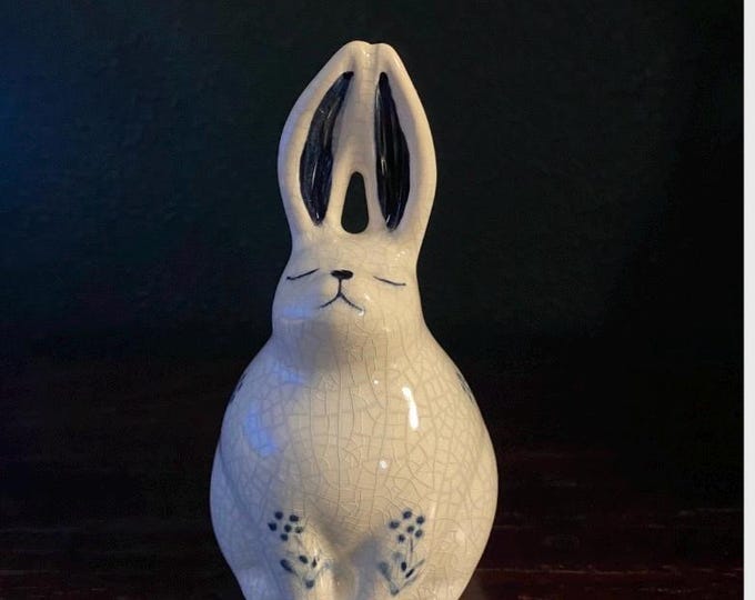 Japanese Porcelain Incense Burner, Choose from Cat OR Rabbit Figure, Holder Only or Include Japanese Cone Incense