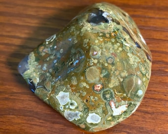 Rainforest Jasper, 1/3 LB+  Orbicular, Polished, 178.20 Grams, Australia, CR12362