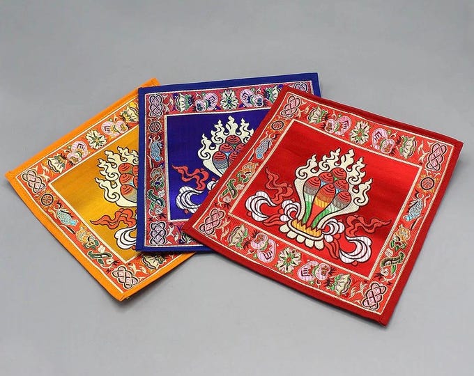 Altar Cloths, Colorful Brocade Fabrics, Nepal, Various Designs and Colors, Please Choose