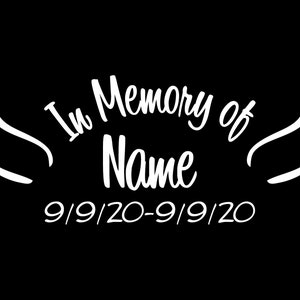 In Loving Memory Decals, Vinyl Car Decal, in Loving Memory Car Decal/in  Loving Memory Hunting Memorial Decal, Car Decal, in Loving Memory Of 