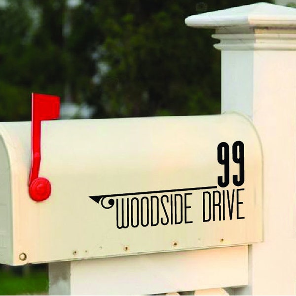 Mailbox Name Tag Etsy