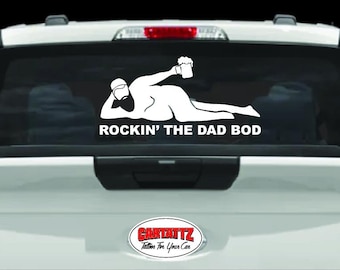 Support Dad Bods Decal: Wall or Car