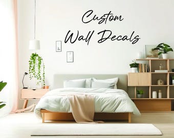 Custom Vinyl Quote for Home Decor, Kitchen Wall Script Decal