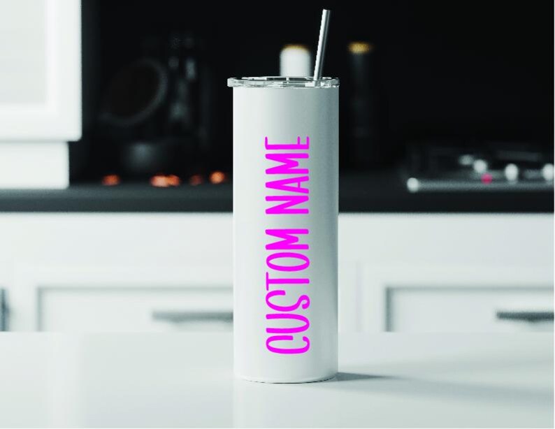 Custom Name Decals, Personalized Vinyl Text Stickers, Custom Sticker