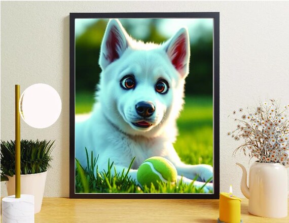 Custom Cartoon Pet Portrait, Funny Pet Personalized  Portrait, Pet Owner Birthday Gift, Gift For Pet Parents