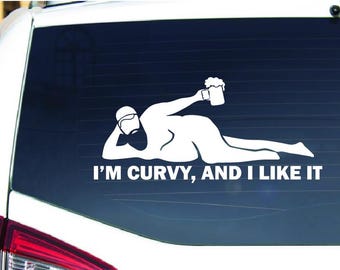 Certified Dad Bod Vinyl Sticker Gift