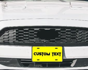 Custom License Plates