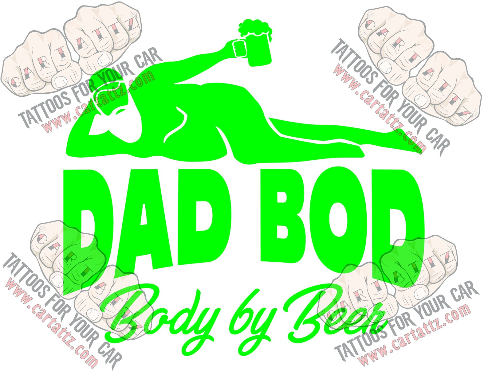 Dad Bod Decal Dad Bod Sticker Dad Bod Car Decal Funny Car | Etsy