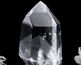 Clear Quartz Phantom Temple Heart Dow Master Crystal 'Power Healer'