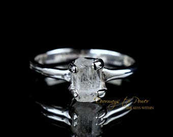 Azozeo Phenacite Crystal Ring SS 7