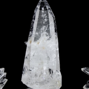 Lemurian Light Manifestation Quartz Crystal Point With Record Keeper Ultra Rare