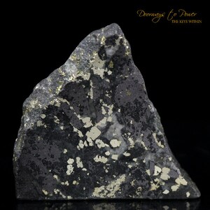 Healers Gold Crystal Altar Stone &#39;Alchemy & Abundance&#39;