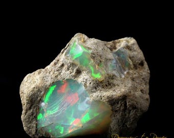 Rare Ethiopian Opal Meditative Light Crystal Specimen