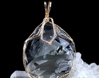 The MATRIX Andara Crystal Pendant 14k 'Believe the Unbelievable'