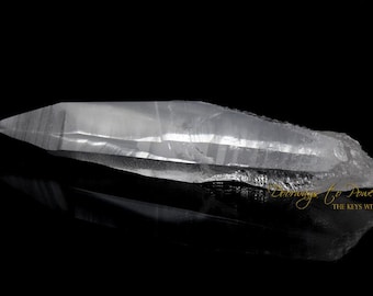 Lemurian Quartz Record Keeper Crystal Laser Wand 'Sword of Light'