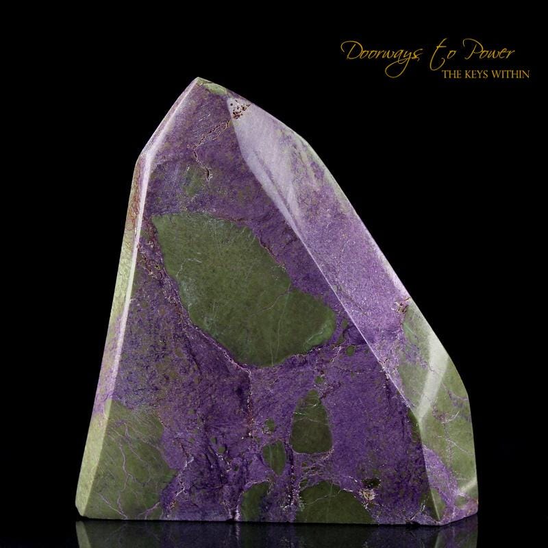 Atlantisite Crystal Altar Stone 'Grand Formation'