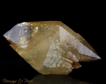 Stellar Beam Calcite Crystal Double Terminated 'Museum Quality' A++