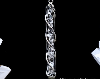 【ブルー】ポールジェンセンダンビュライト　スターオブビーナス＆モルダバイト ブルー様専用】ポールジェンセンダンビュライト スターオブビーナス