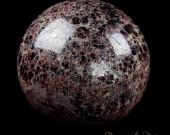 Red Ruby Crystal Sphere