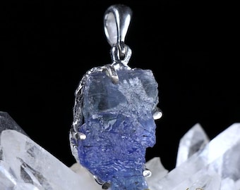 Tanzanite Crystal Pendant SS