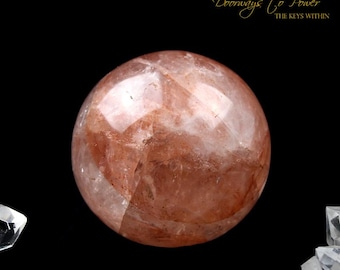 希少なピンクアゼツライトクリスタルスフィア - ブラッシュピンク