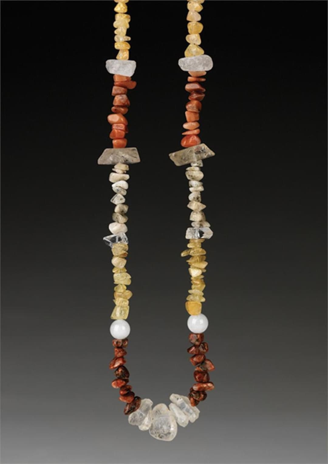 Body of Light Crystal Energy Necklace With Herderite, Azeztulite, Agni