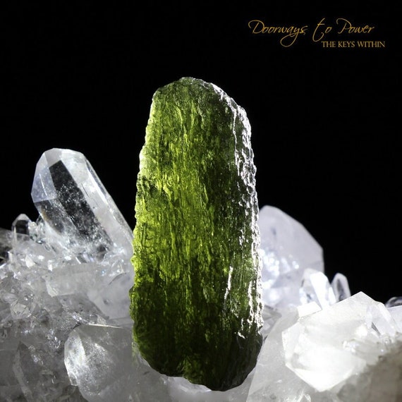 Buy Ultra Rare Natural Moldavite Crystal Museum Quality (RESERVED