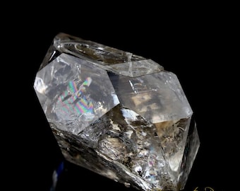Herkimer Diamond Crystal with Rainbows