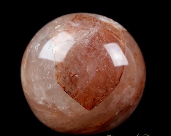 希少なピンクアゼツライトクリスタルスフィア - ブラッシュピンク